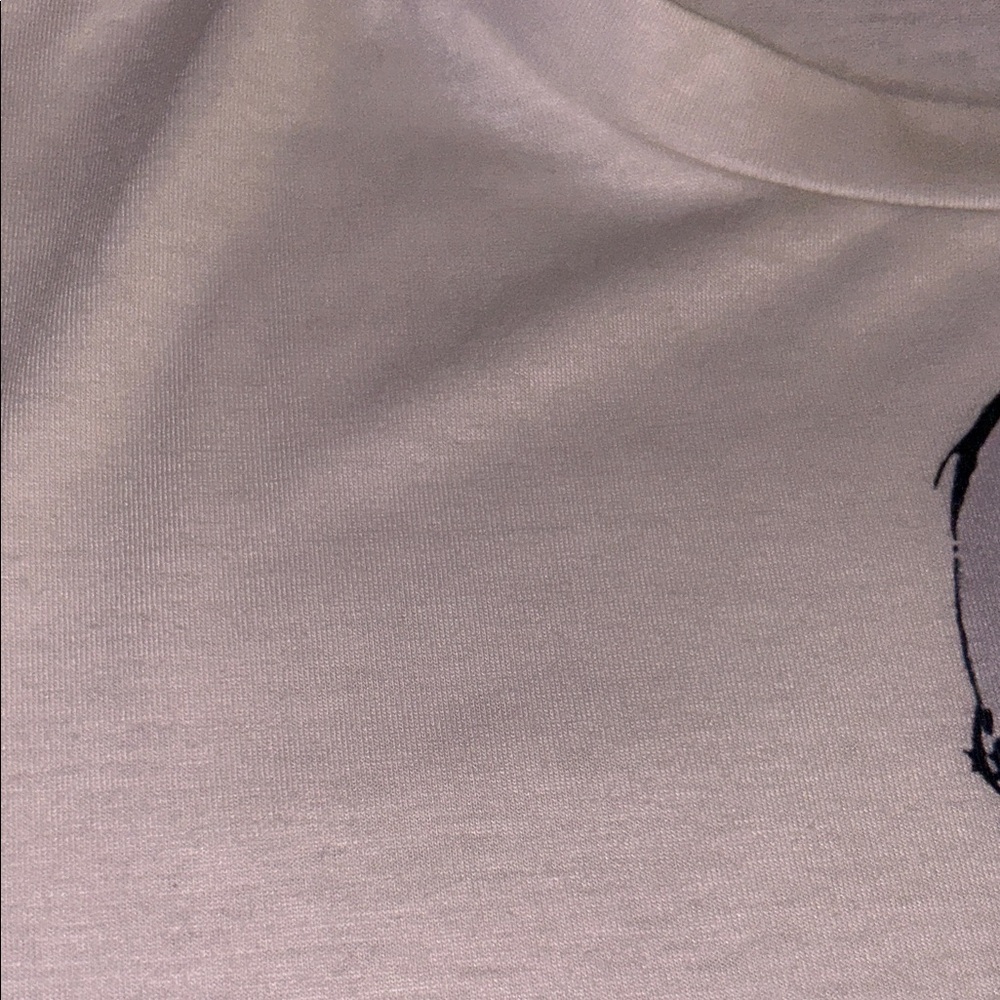 Zara White Graphic Tee with Multicolor Design - Picture 4 of 6